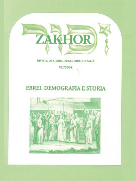 Zakhor-VII-2004-Ebrei-demografia-e-storia